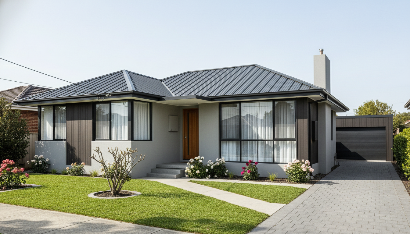 After residential extension transformation